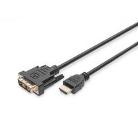 CAVO DIGITUS HDMI TO DVI-D, M/M, 3MT, NERO, LP8741 NEW