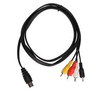 Cavo Din5Pin Maschio a 4Maschio, anima in rame puro offre un design ad alta precisione e un effetto chiaro per la tua HDTV, buon suono, buon suono,