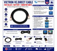 CAVO DIRETTO VICTRON VE - PER PANNELLO DI CONTROLLO SOLARE MPPT