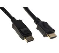 Link Cavo Video DisplayPort HDMI M/M 1.2-1.4 4K 1m Nero