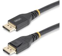 StarTech.com 50ft (15m) VESA-Certified Active DisplayPort 1.4 Cable, DP8K Displa
