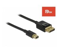 Cavo DisplayPort 1.4 DeLOCK 84927 1 m Mini DisplayPort a DisplayPort Nero