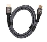Cavo DisplayPort 2.1 placcato in oro, design resistente con compatibilità universale e trasmissione del segnale ad alta velocità per display ad
