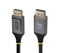 StarTech Cavo DisplayPort 2.1 da 1,5 m, certificato VESA DP80, 10K/8K 60Hz non compresso, 16K 60Hz / 8K 240Hz con DSC 1.2a, cavo monitor DP 2.1