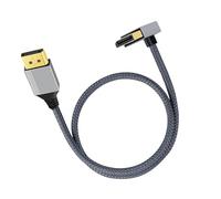 Cavo Displayport 4K - Cavo HD per TV - Cavo HD 4K, cavo HD multifunzionale | 4K ad alta velocità per monitor proiettore lettore Blu-Ray, cavo HD multifunzionale, 4K ad alta velocità per moni