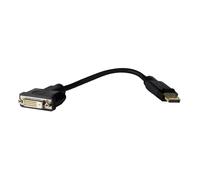 Cavo DisplayPort a DVI 24+1 - VIVOLINK - 1,5m - Supporto 4K - Connettori con viti zigrinate
