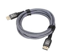 Cavo DisplayPort, Cavo Monitor 16K 30Hz 40Gbps 3D Dynamic HDR Maschio a Maschio Cavo DisplayPort Cavo DisplayPort 2.1 Cavo Display Port per FreeSync per G Sync Gaming Display 2m
