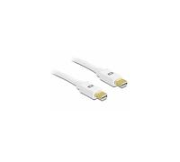 DeLOCK 1.5m Displayport mini M/M 1,5 m mini DisplayPort Bianco