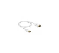 DELOCK CABLE MINI DISPLAYPORT - DISPLAYPORT M/M 1M, BLANCO