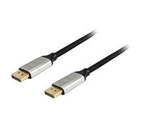 Equipaggia il cavo DisplayPort Premium Mesh 1.4 8K 60Hz maschio/maschio 2m nero