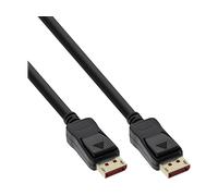 InLine 17201P - Cavo DisplayPort 1.4, 8 K4 K, colore: nero, contatti dorati, 1 m