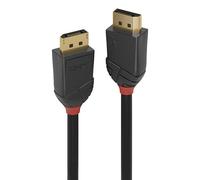 Cavo DisplayPort Lindy 36522 3 m 2.1 80 Gbps nero connettori maschio-maschio