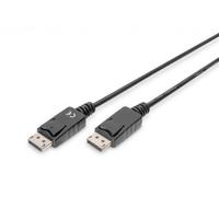 Digito DisplayPort Connection Cable 3M (M/Blocking, DP, 1.1A conforme, nero, AK-340103-030-S)