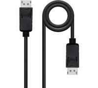 Cavo DisplayPort Nanocable 10.15.2702 2m 4K 1.2 Nero Blindato CCS