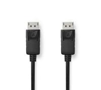 Cavo DisplayPort Nedis CCGL37010BK30 3 m 4K 1.2 PVC Nero