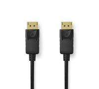 Cavo DisplayPort NEDIS CCGL38010BK20 2 m 8K DisplayPort 2.1 maschio/maschio