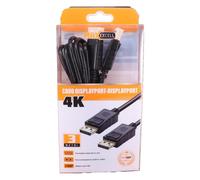 Cavo DisplayPort Placcato in Oro 4K UltraHD Audio e Video in Alta Definizione Co