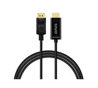 Cavo DisplayPort Savio CL-189 1,5 m 4K 60Hz HDMI Placcato Oro