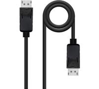 Cavo DisplayPort schermato CCS nero Nanocable 10.15.2702 2m 4K 1.2