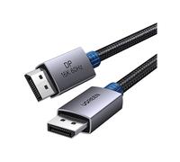 CAVO DISPLAYPORT UGREEN DP131, 1 m, Rame, plastica, alluminio, Nero, Argentocolo