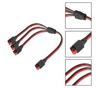 Cavo Distributore Y per solare 30cm 12AWG per Un Ingresso a Tre Uscite DC