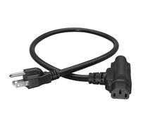 Cavo Distribuzione Potenza Multiuso Parallelo 14awg 0 6 M Nemas Da 5 15p Da Maschio A C13 IEC320 E 5 15R Day Casual Use Casual Studio Equipment Cavo Sostituzione