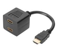 ADATTATORE SPLITTER HDMI 1 MASCHIO - 2 FEMMINE