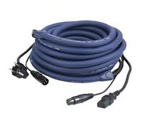 Cavo DMX/Power XLR3P Schuko 10m - DAP FP0410