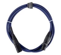 Cavo DMX XLR 3 Poli Effetti Luci DJ PA Studio Audio Microfoni Professionale 2,5m
