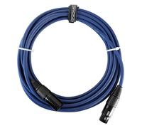 Cavo DMX XLR 3 Poli Effetti Luci DJ PA Studio Audio Microfoni Professionale 5M