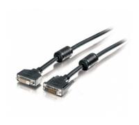 Cavo DVI-D EQUIP 1,8 m Nero Maschio a Femmina