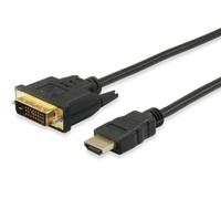Equip 119322 cavo e adattatore video 2 m HDMI DVI-D Nero