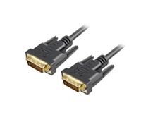 Cavo DVI-D Sharkoon 1 m Nero Maschio a Maschio