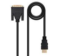 Cavo DVI nanocabile 18+5 HDMI maschile 3M - colore nero