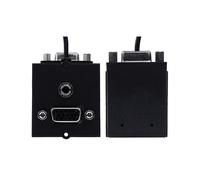 CAVO E ADATTATORE VIDEO BACHMANN 917.05 - VGA e jack 3,5 mm, uscita laterale 90°