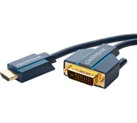 CLICK 70344 - Cavo, connettore HDMI <> DVI-D 24 +1 pz., WQXGA 60 Hz, 7,5 m