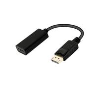 CAVO E ADATTATORE VIDEO EWENT EC1456 - DisplayPort a HDMI, 4K 60Hz, supporto 3D, 15 cm