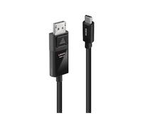 Lindy 8k60 3 M Displayport Usb C Adapter Trasparente