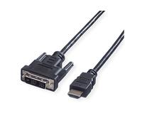 Cavo e adattatore video VALUE DVI (18+1)/HDMI 5m