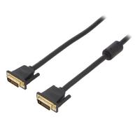 Cavo EAABH maschio DVI-D (24+1), su entrambi i lati 2 m nero dual link VENTION