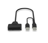 Cavo Easy Drive da SATA a USB 3.0 2.0, adattatore for disco rigido esterno da 2,5 pollici HDD SSD, adattatore for alimentazione CC(USB 2.0 power)