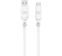 JUST GREEN - Cavo Di Ricarica E Sincronizzazione Usb-a / Usb-c 2 Metri 3a 15w, Bianco - SPEDIZIONE GRATUITA