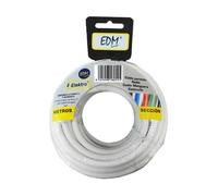 Cavo EDM 28114 Bianco 2 x 1,5 mm 20 m