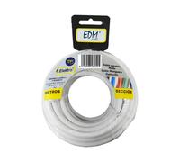 Cavo EDM 28155 Bianco 3 x 2,5 mm 25 m