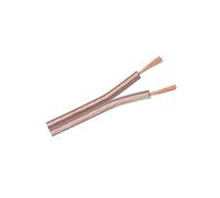 Cavo elettrico 2 x 0,5 mm2 5A 1 metro trasparente per strisce Led monocolore (venduto a metro) M LEDME