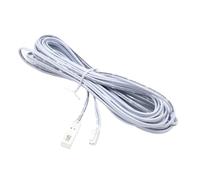 Cavo elettrico a 2 pin da 5 pezzi, 1 m, 2 m, 3 m, 5 m, 6 m, con connettore femmina-maschio for linea di estensione LED for luci di mobili da scala(2m (6.56ft))