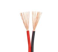 Cavo elettrico a 2 poli, 1 metri 10 cavi LED in rame nudo isolati UL2468 linee di alimentazione rosso nero 2 pin filo elettrico 22 AWG a 12(20awg,1 meter)