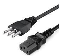 Cavo - Elettrico - Cavo Alimentazione C13 F A Italiana 10m Nero
