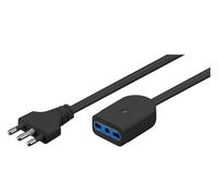 Cavo - Elettrico - Cavo Prolunga Di Alimentazione Italiana 3 Poli Presa 10/16...