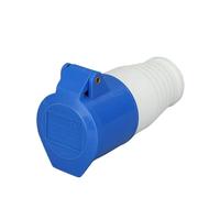 Cavo elettrico fai da te GO 32A 3 pin 2P+E, connettore impermeabile for esterni, spina e prese industriali, scatola di giunzione 220 V-240 V IP44(223)